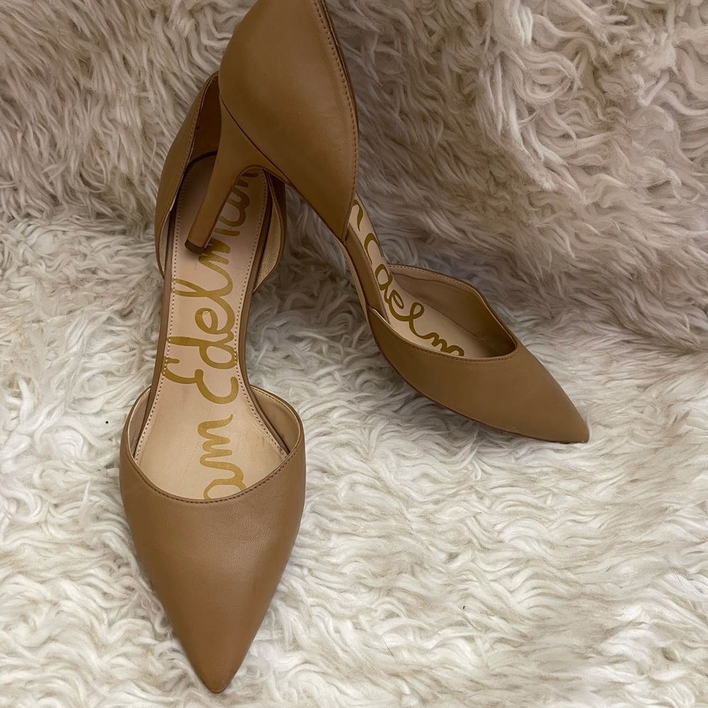 Sam Edelman The Jaina d'Orsay Pump Tan 10
